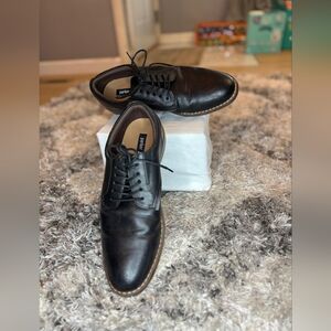Parker Black Leather Men's Shoes